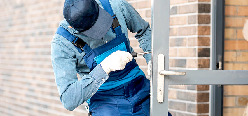 Pivot Storefront Door Locks Installation in La Riviera, California